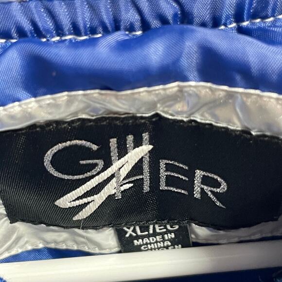 Indianapolis Colts G-III 4Her By Carl Banks Silver Metallic Puffer Jacket - Picture 8 of 8